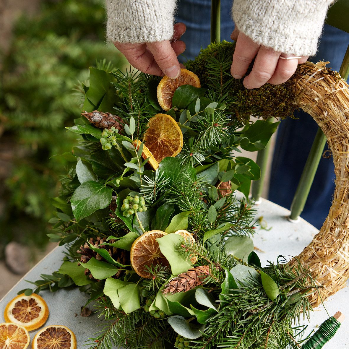 Kaemingk Dekokranz, Strohkranz / Kranz Rohling 30cm natur günstig online kaufen