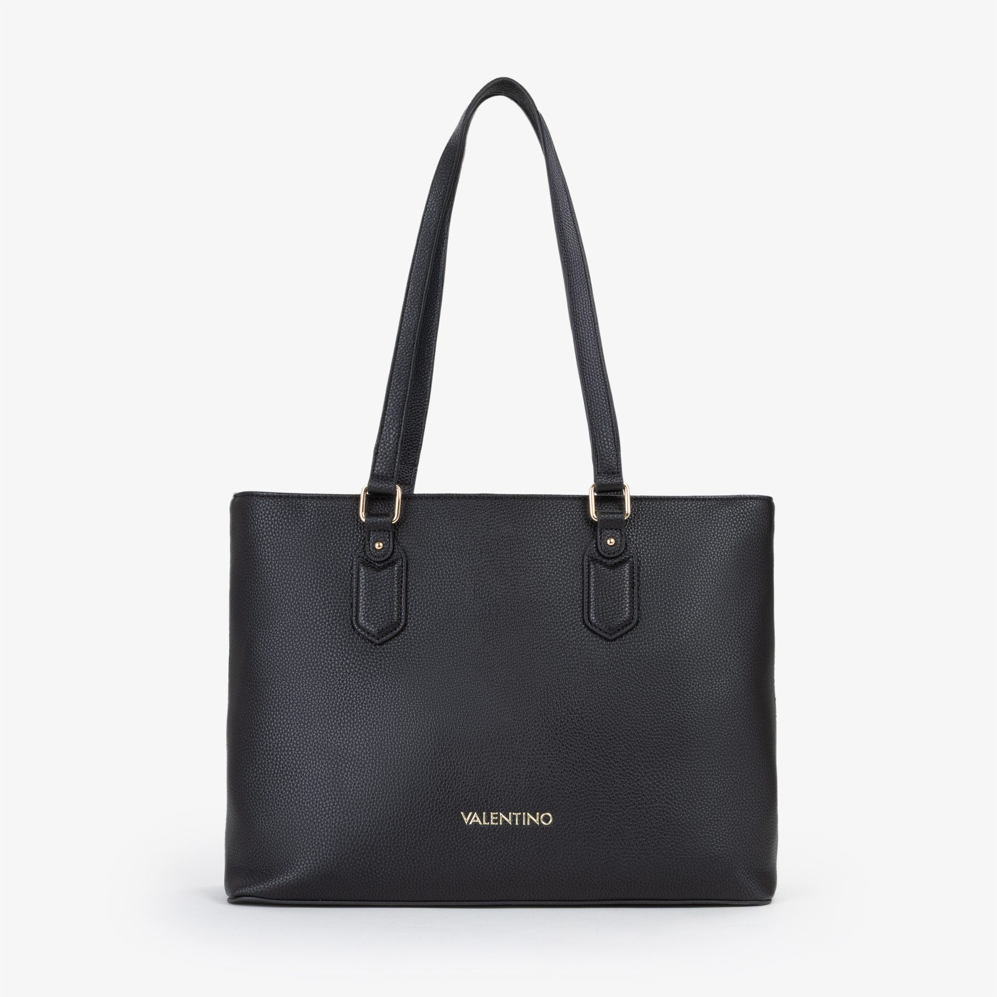 VALENTINO BAGS Shopper BRIXTON, Damen Umhängetasche, Schultertasche mit Metall-Logo