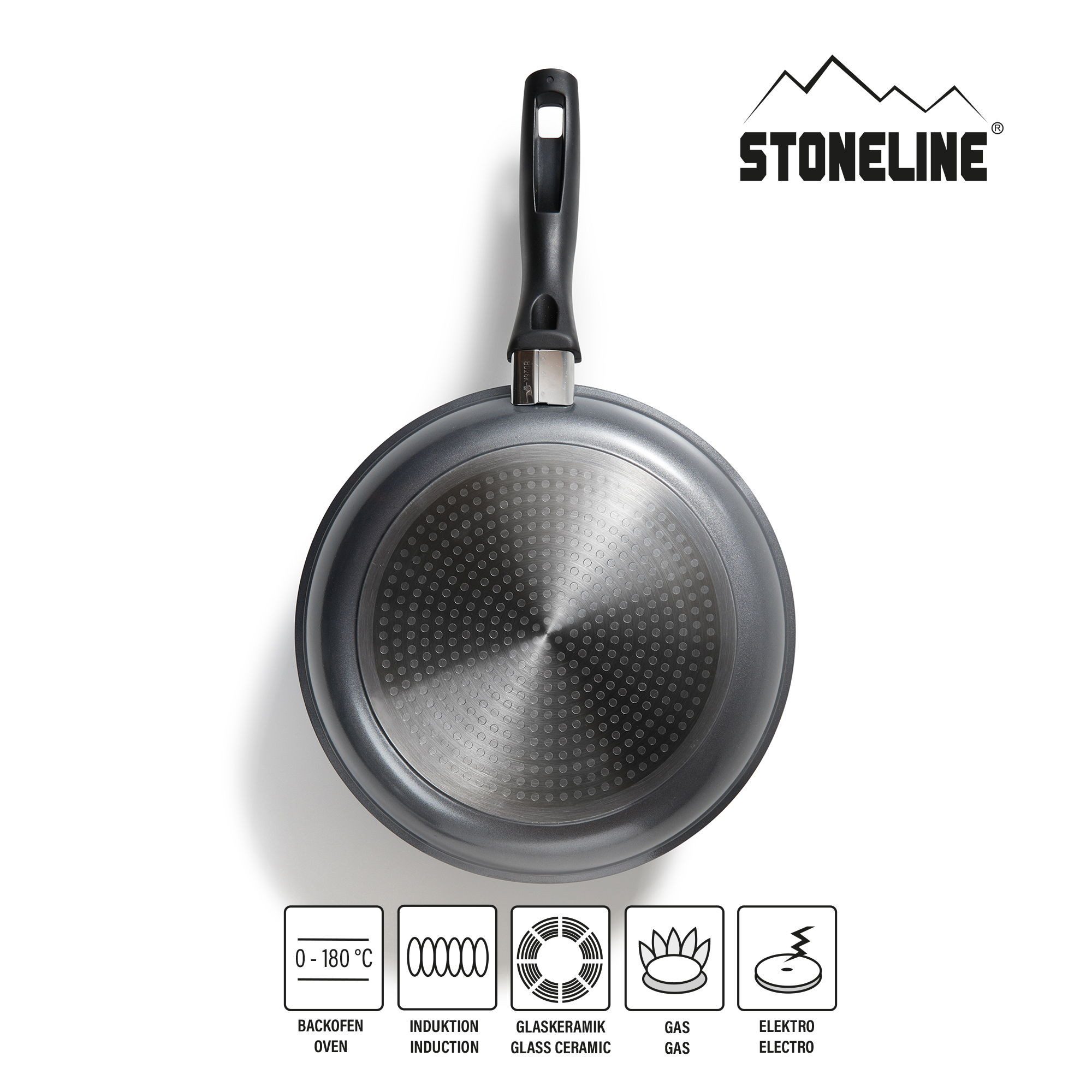 STONELINE Bratpfanne, Aluminiumguss (1-tlg)