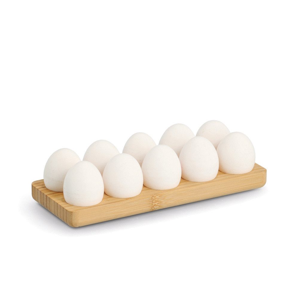 Zeller Present Eierbecher Eierbox für den Kühlschrank YANNO