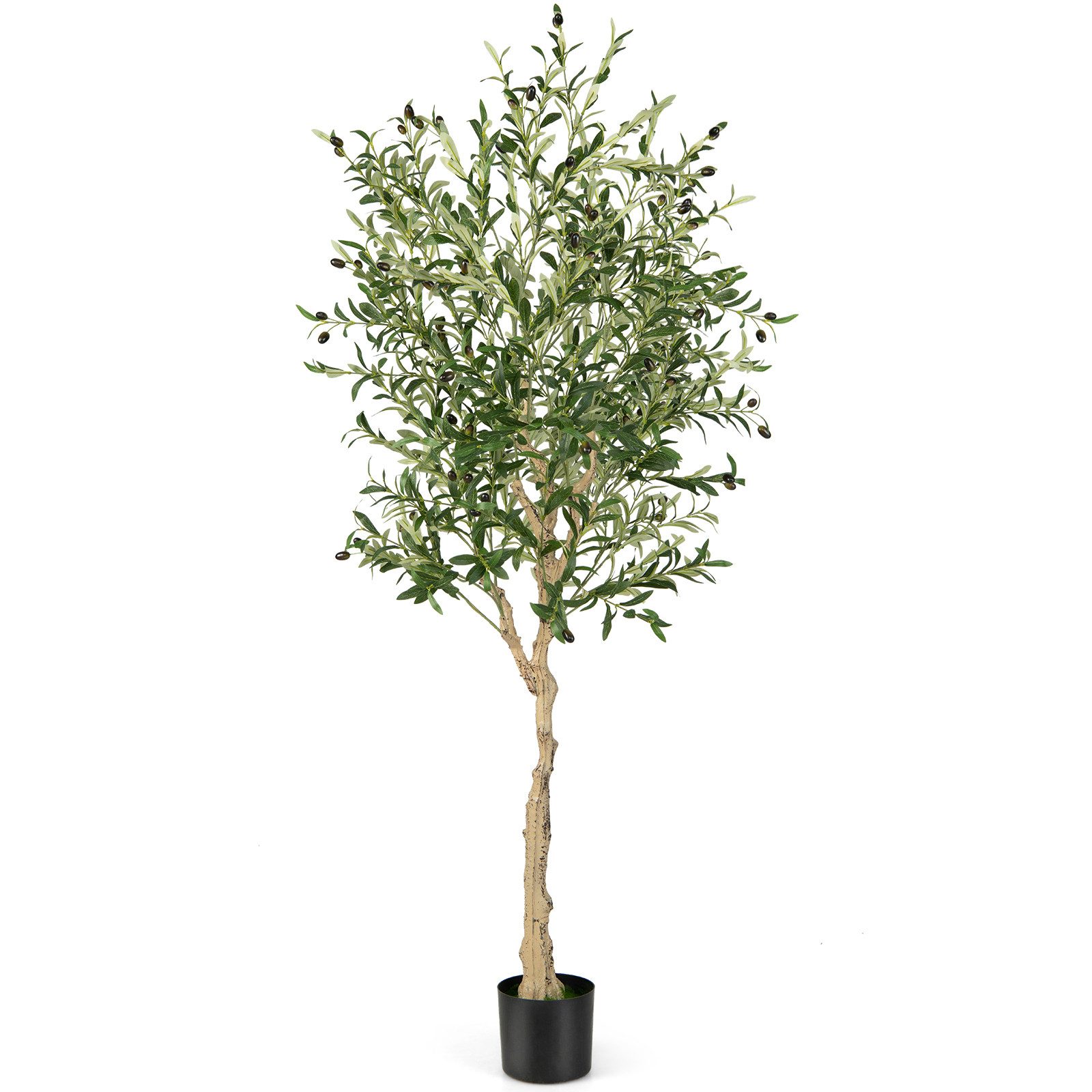 Kunstpflanze Olivenbaum, KOMFOTTEU, Höhe 182 cm, günstig online kaufen