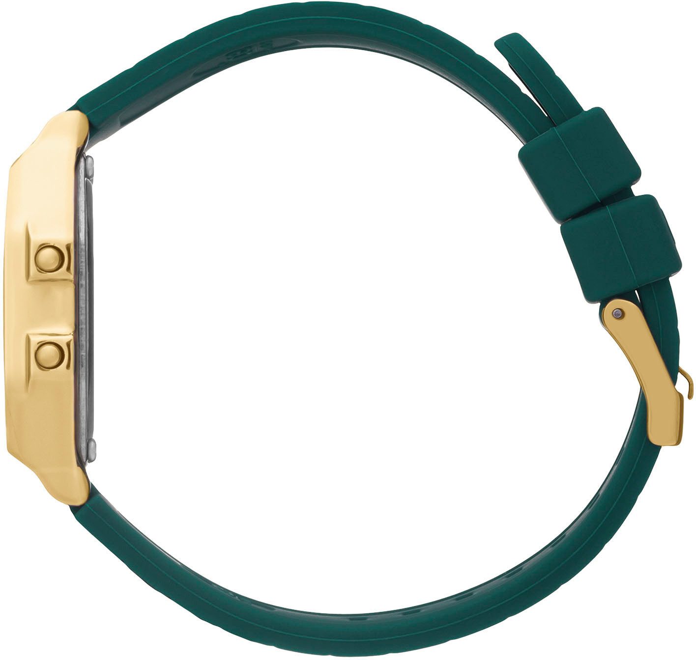 ice-watch Chronograph ICE digit retro - Small 022069, Armbanduhr, Quarzuhr, Damenuhr, Silikonarmband, Datum