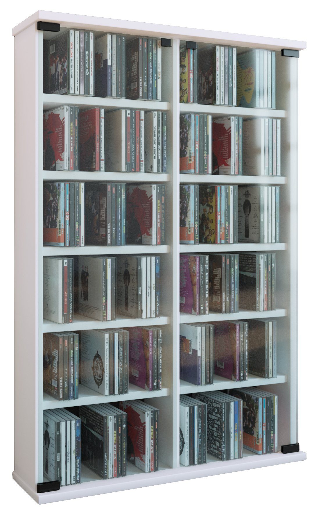 VCM CD-Regal Holz CD DVD Stand günstig online kaufen