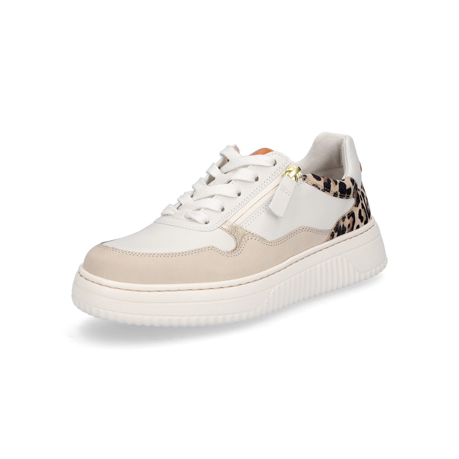 Gabor Gabor Damen Sneaker weiß beige Leo Sneaker günstig online kaufen
