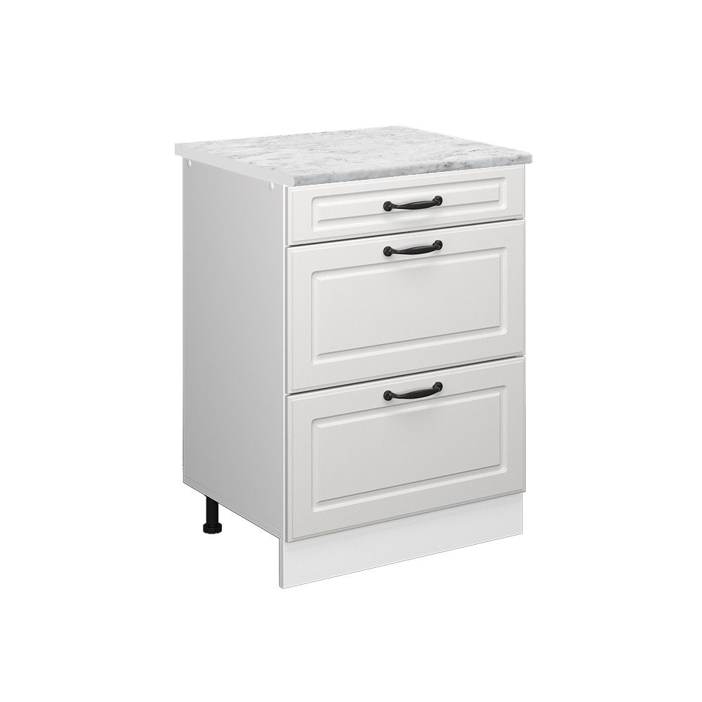 Vicco Unterschrank R-Line, Anthrazit Landhaus/Weiß, 60 günstig online kaufen