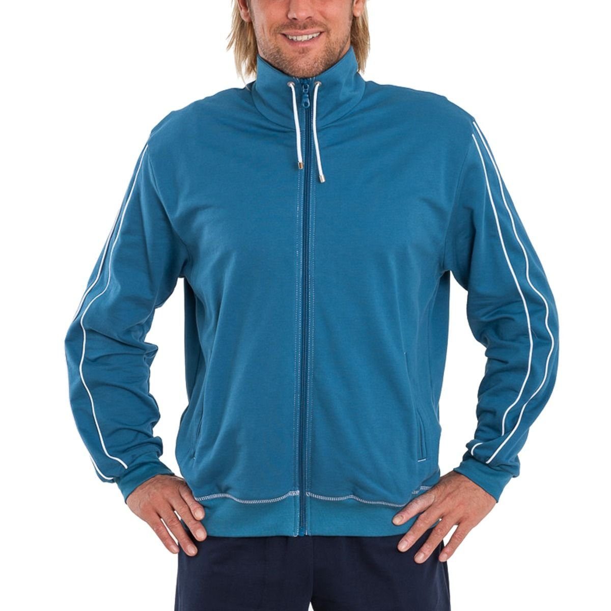 Authentic Klein Sweatjacke Herren Sport- und Freizeitjacke aus 100% Baumwolle