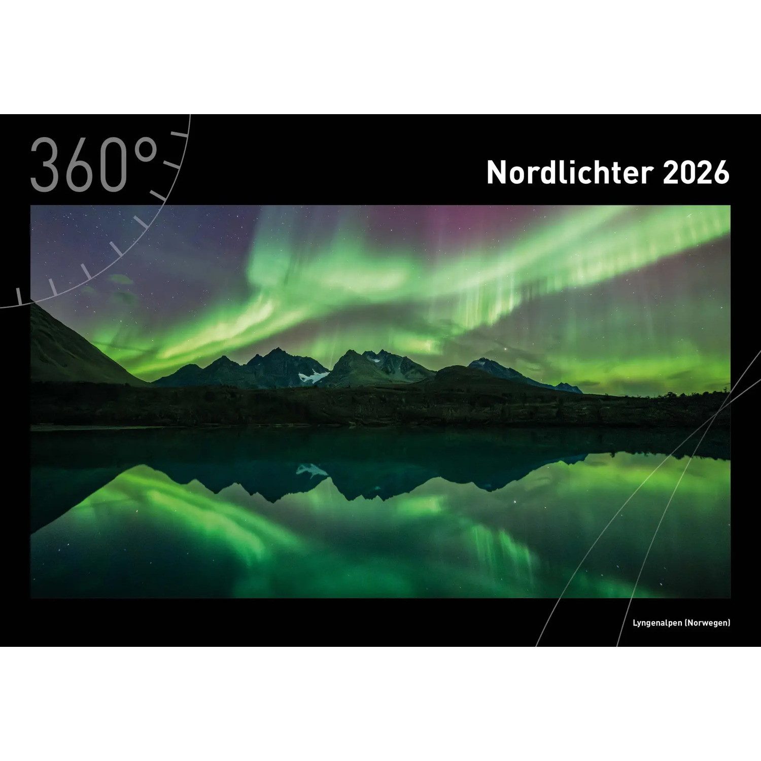WALTER Wandkalender Nordlichter Premiumkalender 2026