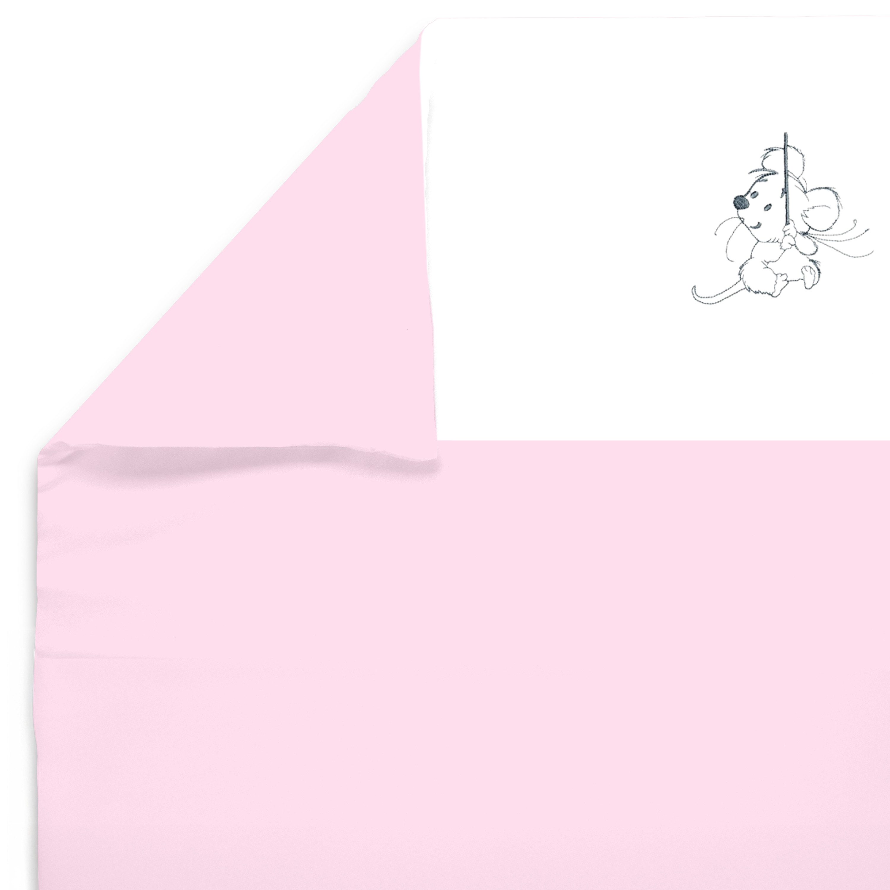 Amilian Babybettwäsche Kinderwagenset - 2tlg. Kinderbettwäsche - 80x80cm + günstig online kaufen