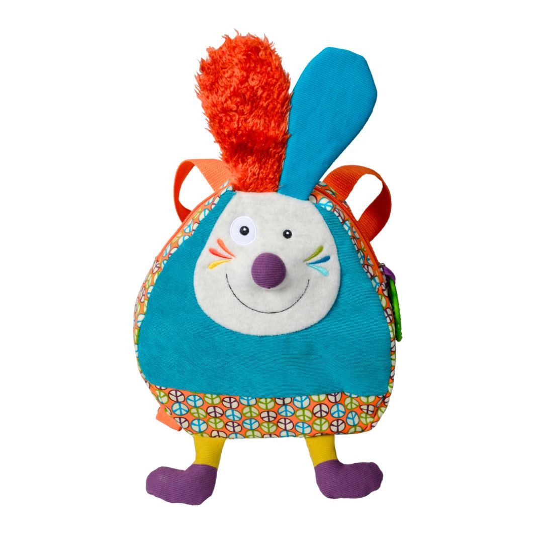 suebidou Kinderrucksack Charmanter Rucksack für Kinder mit kleinem Character, nachhaltig, kreativ