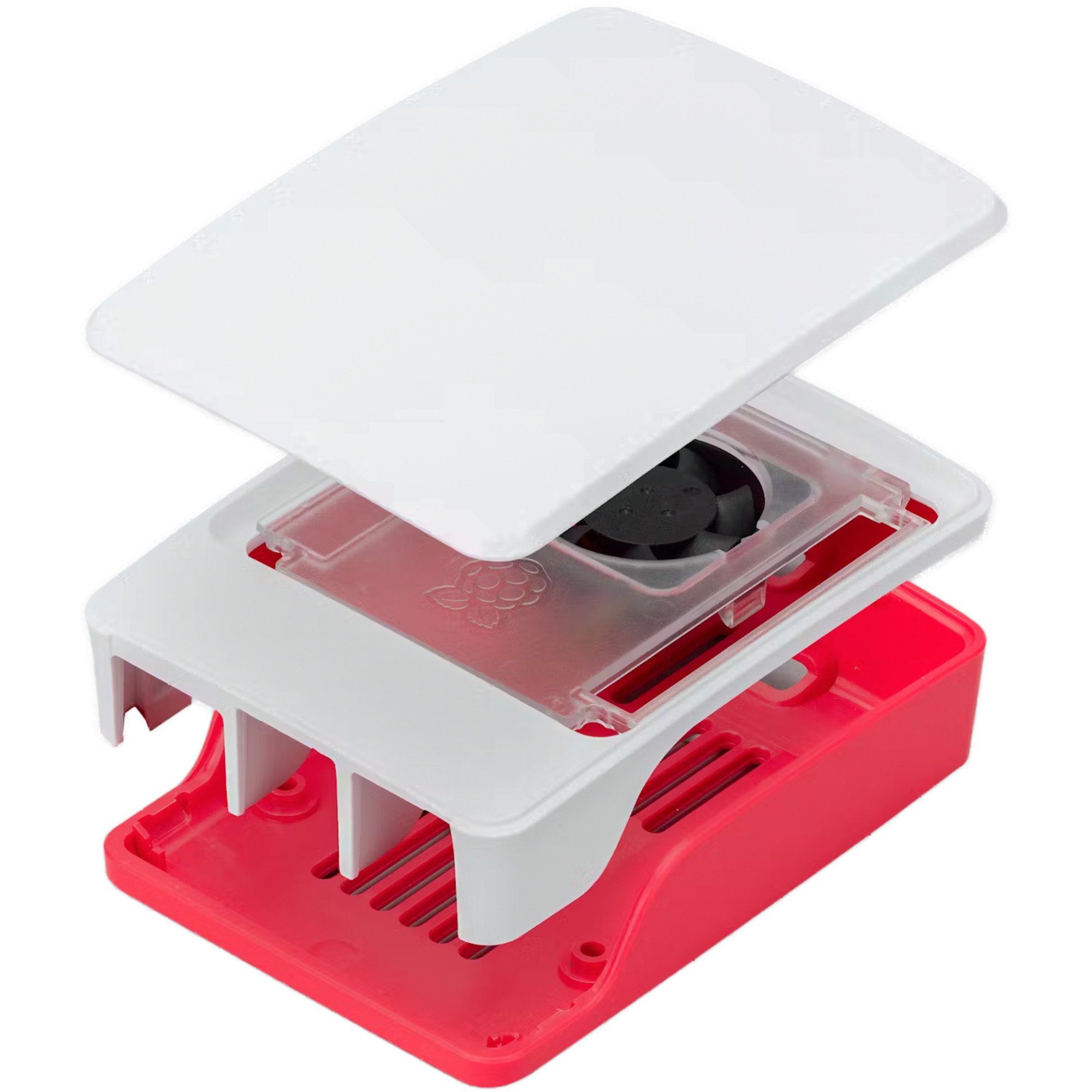 PC-Gehäuse Raspberry Pi Foundation Kunststoffgehäuse für