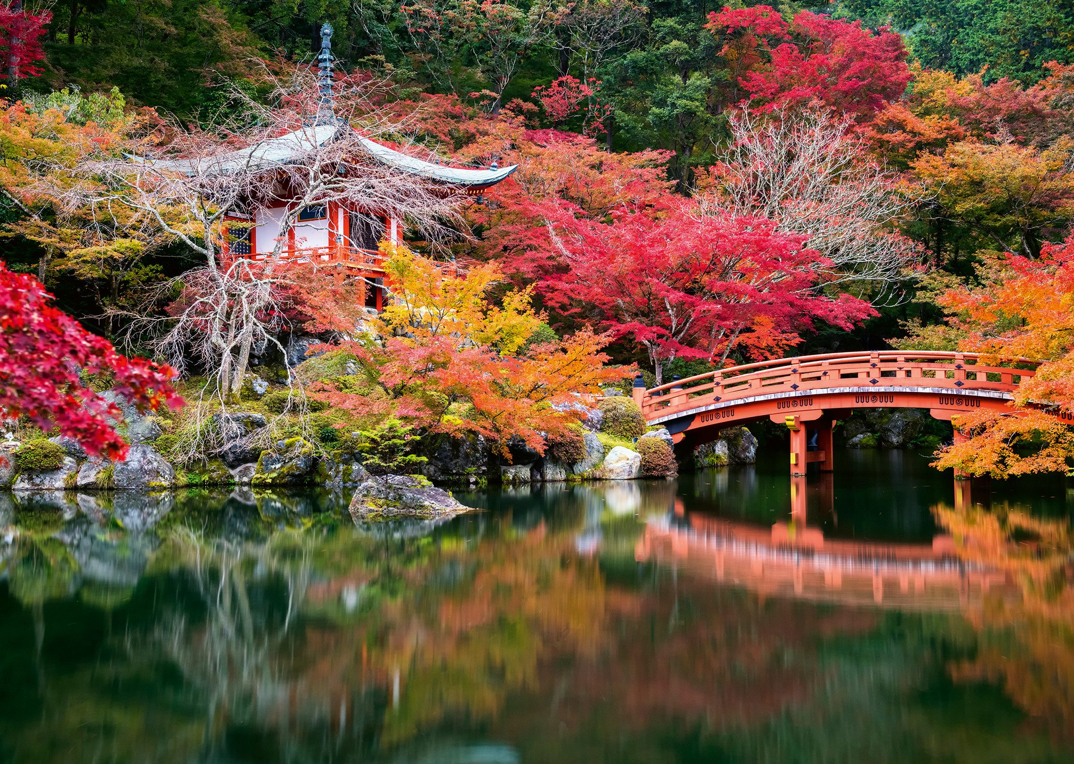 Ravensburger Puzzle Beautiful Gardens, Daigo-ji, Kyoto, Japan, 1000 Puzzlet günstig online kaufen