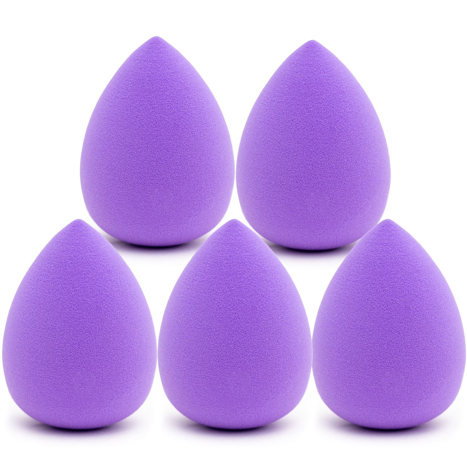 Intirilife Make-up Schwamm, Set, 5 tlg., 5er Set Schmink Schwämmchen Makeup Sponge Weicher Beauty Blender