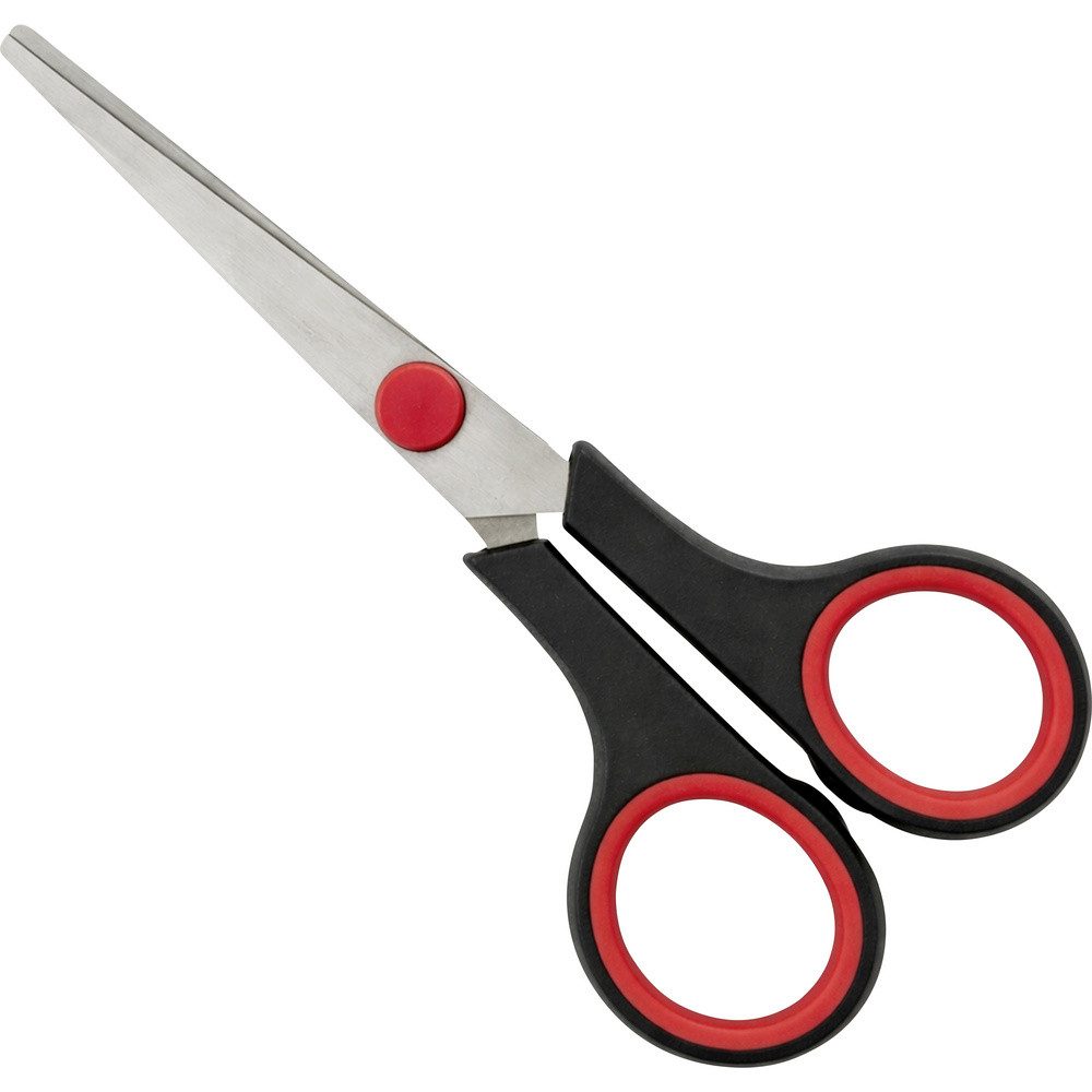 Quadrios Universalschere Quadrios 26T067 Elektronikerschere 14 cm Schwarz-Rot