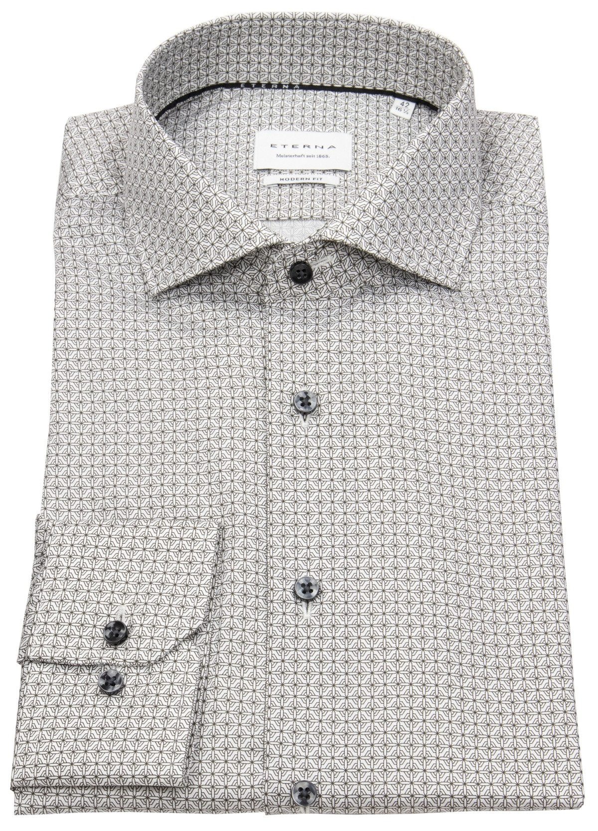 Eterna Langarmhemd Modern Fit extra langer günstig online kaufen
