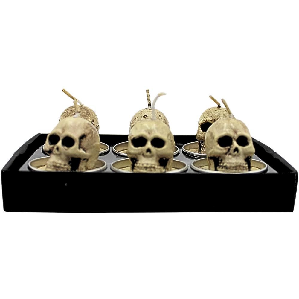 Dekohelden24 Teelicht Teelichtfiguren in verschiedenen Formen (6er Set)