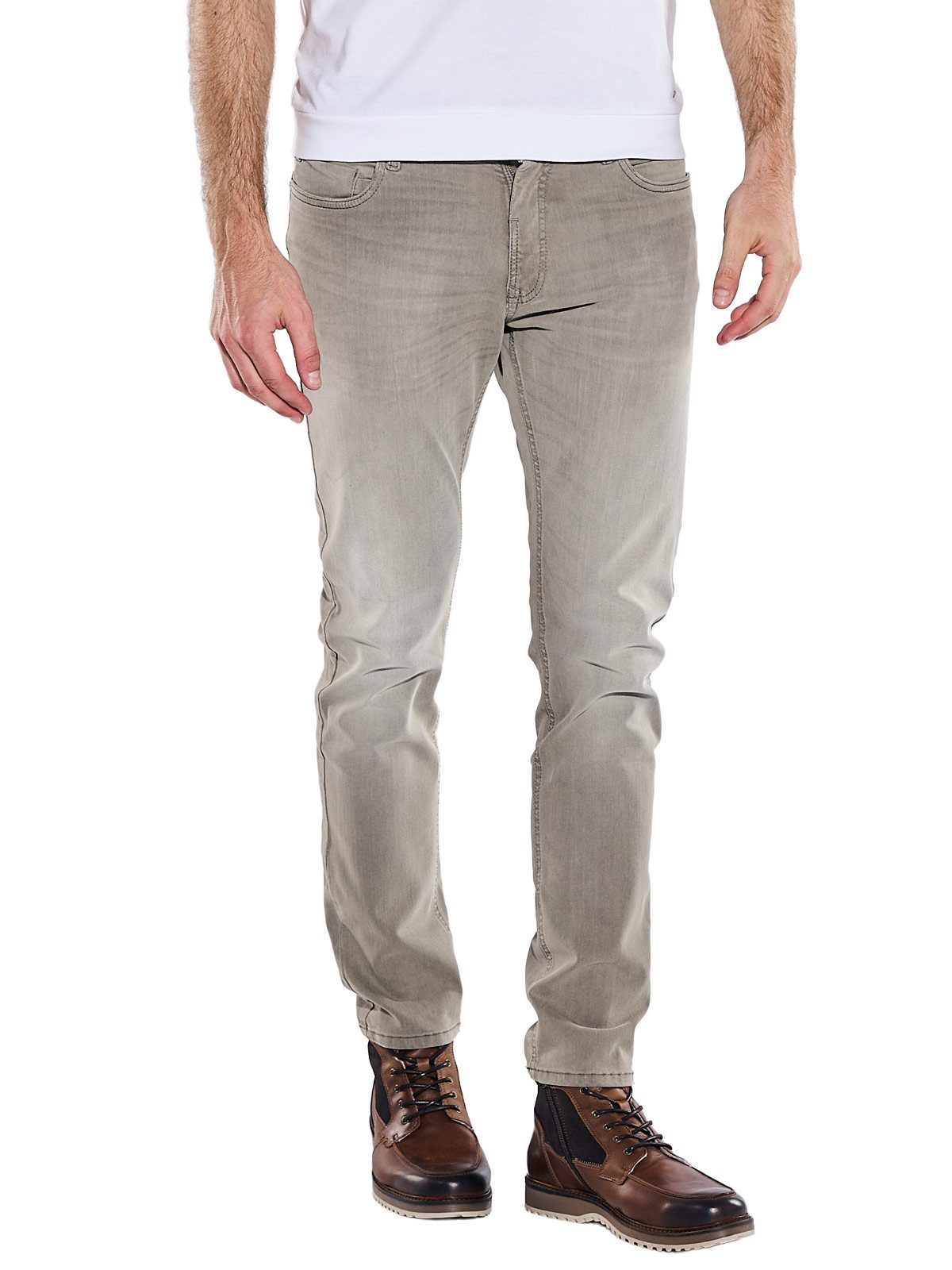 emilio adani Stretch-Jeans Herren Jeans, Rehbraun