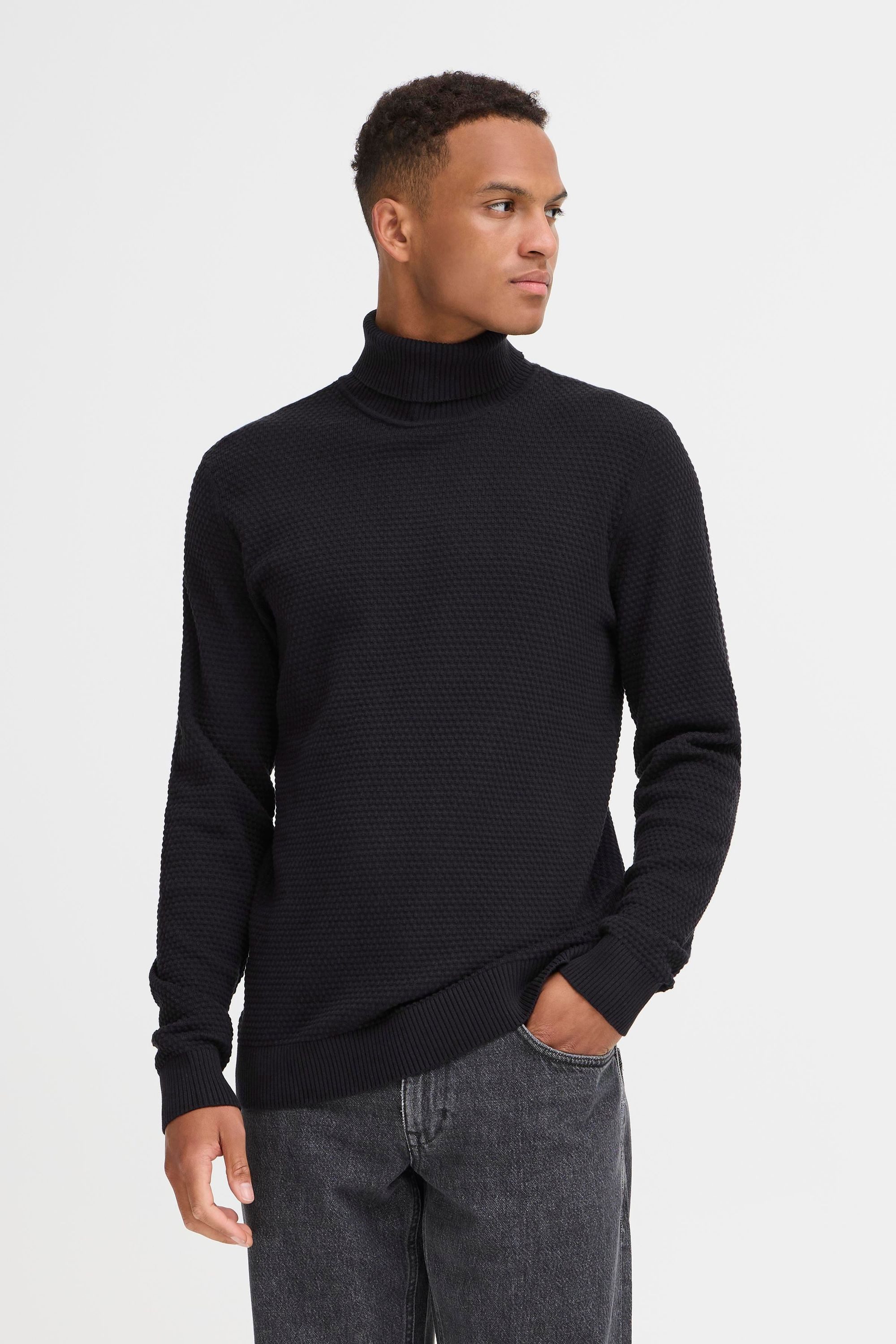 Blend Rollkragenpullover BHREDHILL Stilvoller Basic Strickpullover günstig online kaufen
