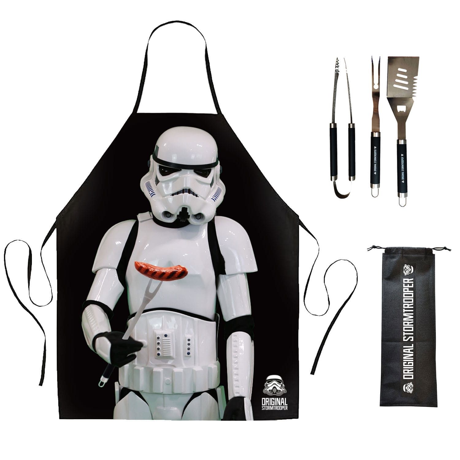Thumbs Up Grillhandschuhe Original Stormtrooper Grill-Set Küchen- und Tischware, (1-tlg), Offiziell-lizenziertes ´Original Stormtrooper´ Set