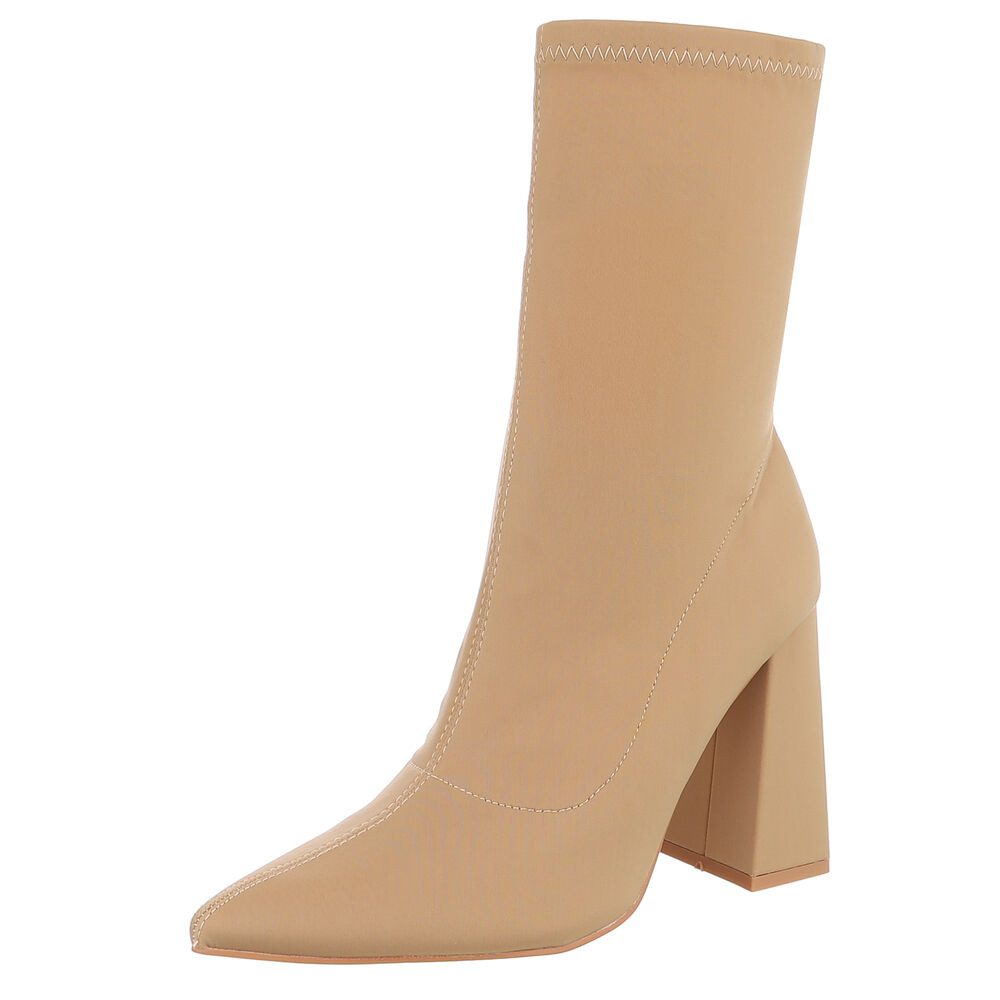 Ital-Design Elegante Blockabsatz-Stiefeletten für Damen, komfortabel günstig online kaufen