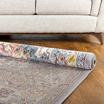 Teppich Vintage, Surya, rechteckig, Höhe: 12 mm, Boho Kurzflor Orientteppich, Wohnzimmer, Schlafzimmer