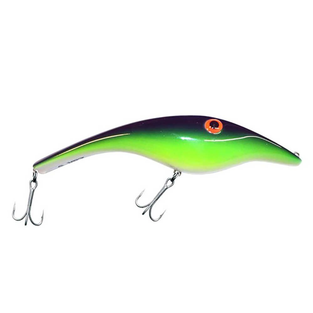 Zalt Kunstköder Zalt 14 Wobbler 04 grün weiss, (1-St)