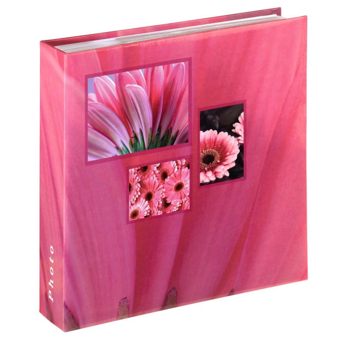 Hama Fotoalbum Hama Memo-Album "Singo", für 200 Fotos im Format 10x15 cm, Pink