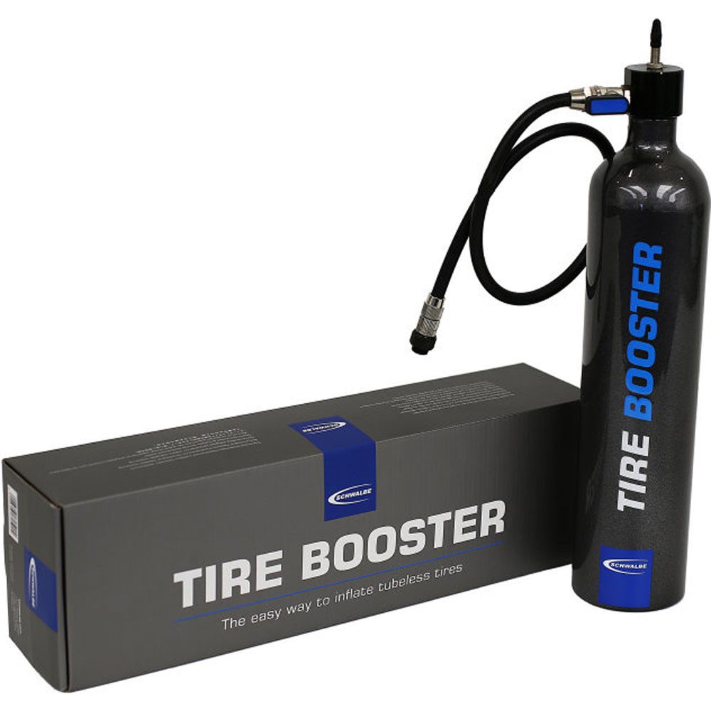 Schwalbe Luftpumpe Schwalbe Tire Booster Tire Booster Alu grau 435g