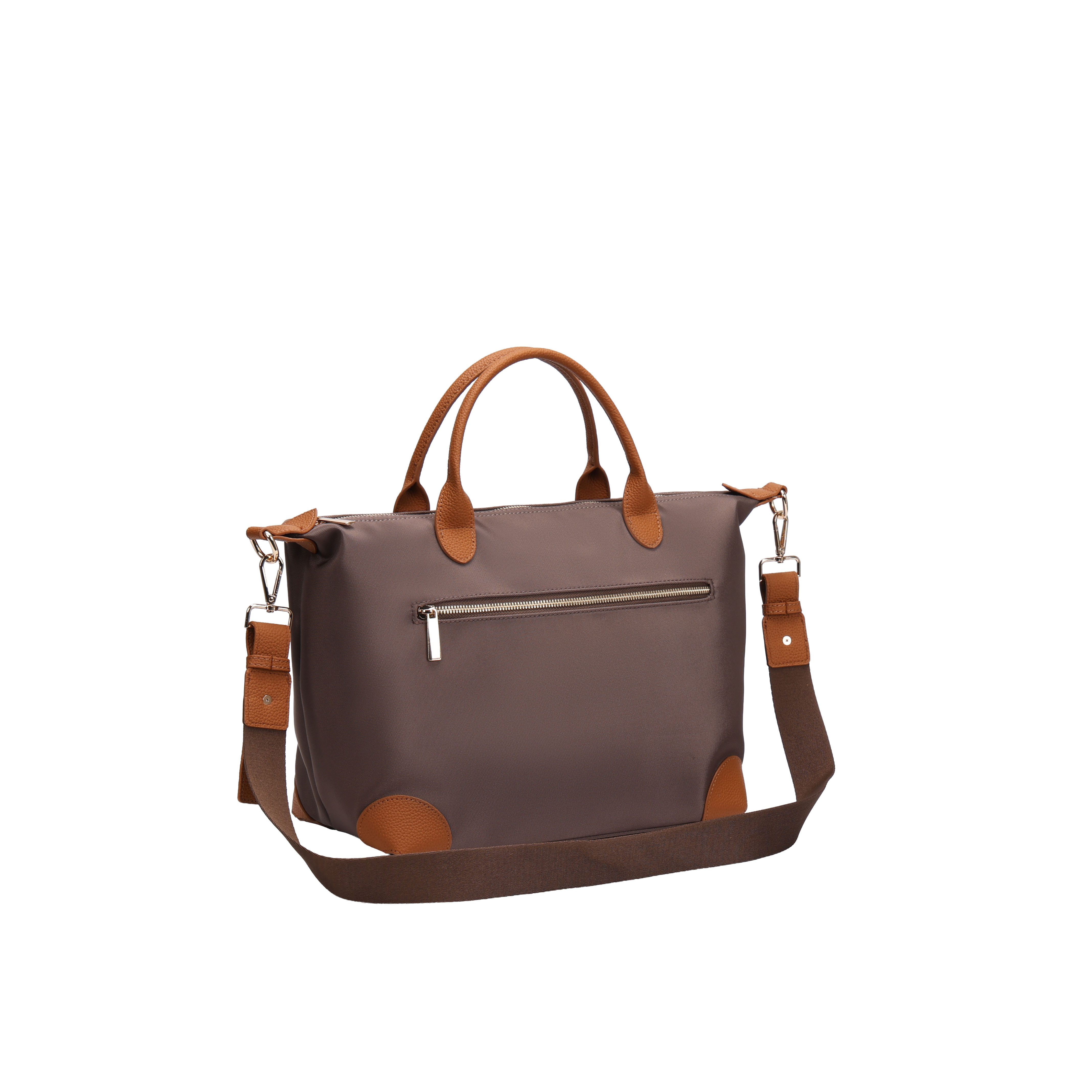 BRISE TASCHE Handtasche Geräumige Textil-Handtasche mit Schulterriemen und Reißverschluss, geräumig, abnehmbarer Schulterriemen, Reißverschlussfächer