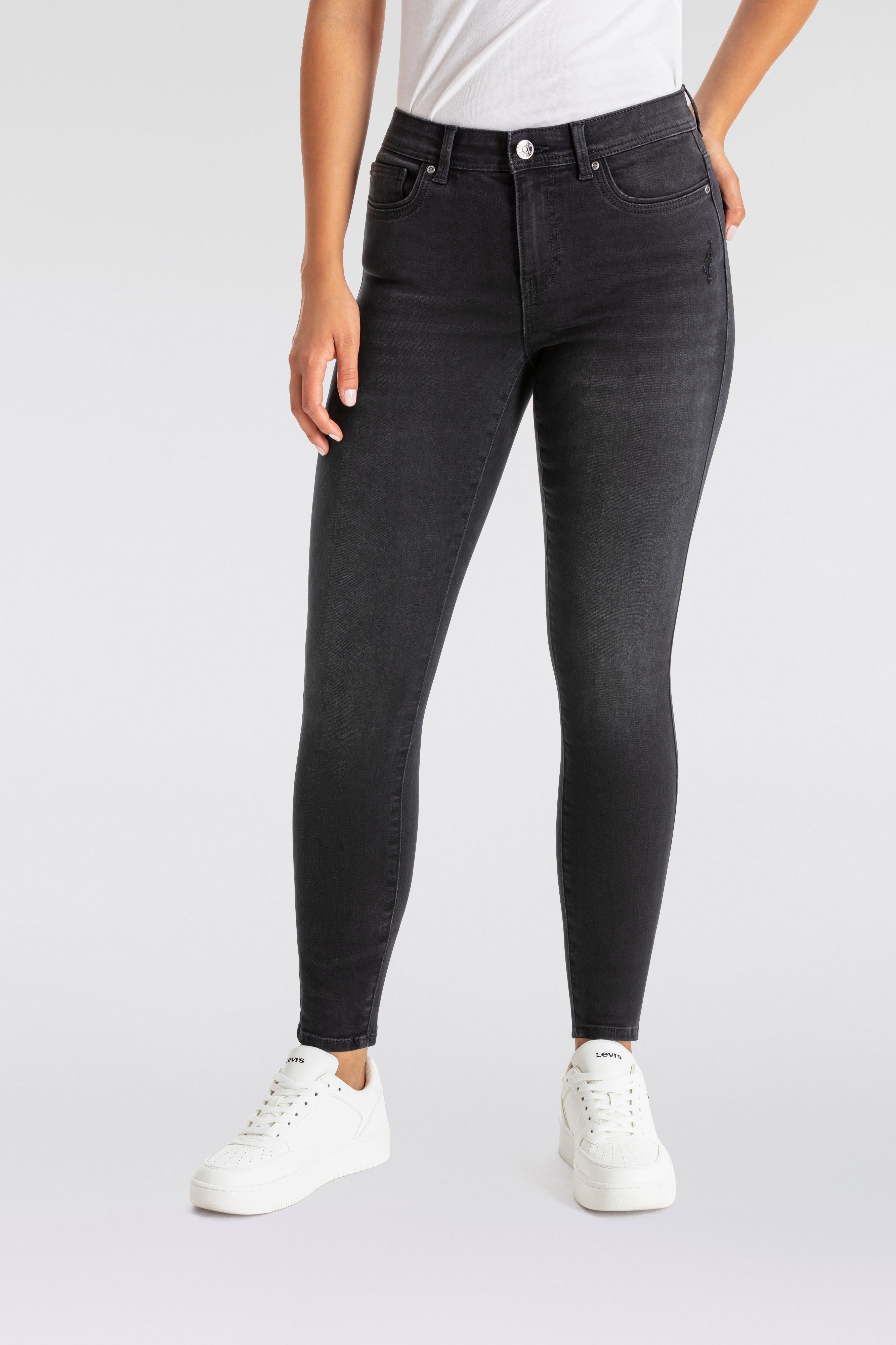 Skinny-fit-Jeans ONLWOW MID SKINNY BJ