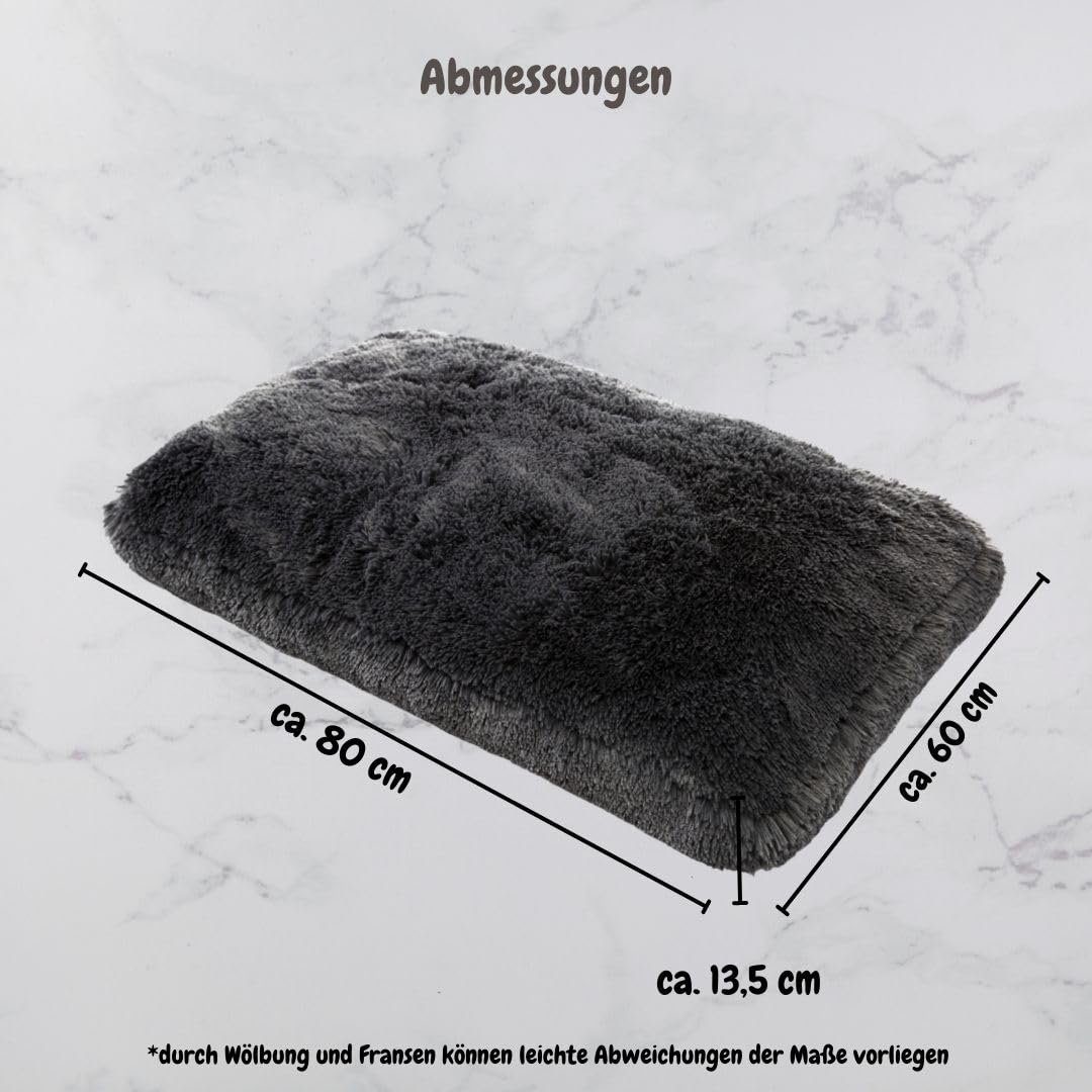 Petzy Hundematte Premium Plüsch Hundebett, Hundematte günstig online kaufen