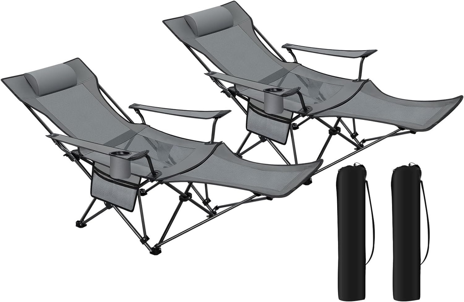 Woltu Campingstuhl (2 St), faltbar Ultraleicht, günstig online kaufen