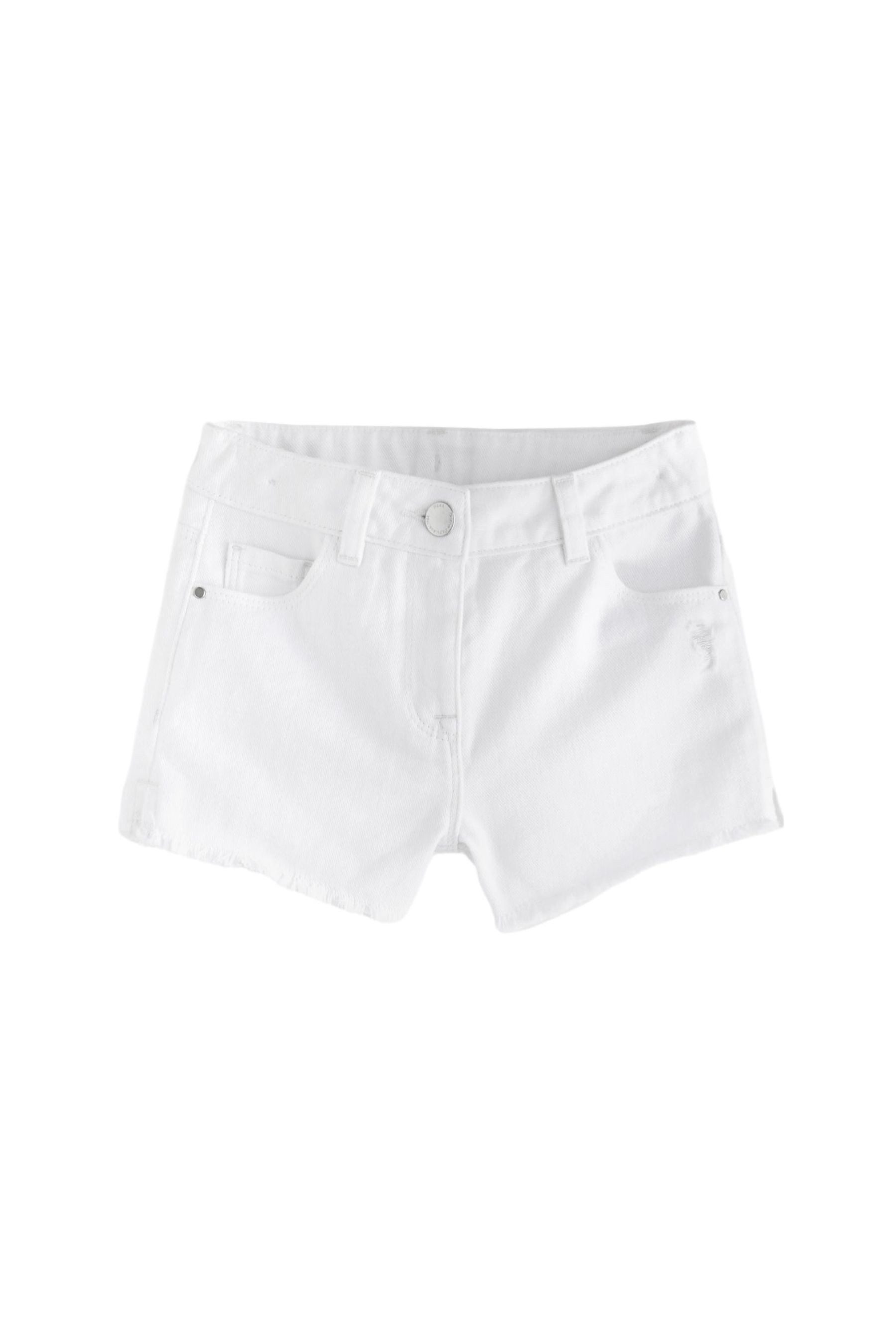 Next Джинсиshorts Shorts mit Fransensaum (1-tlg)