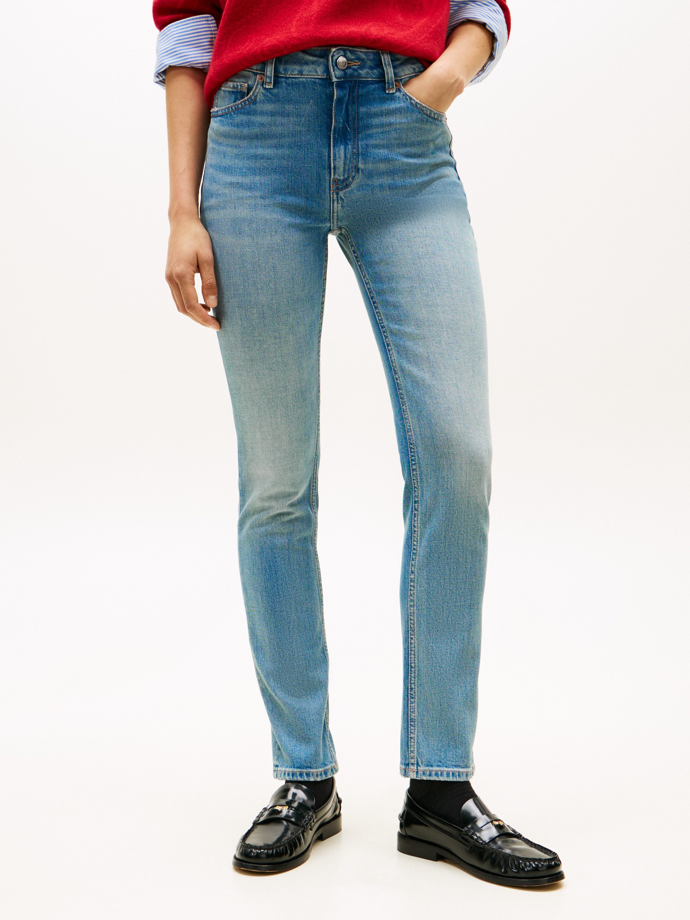 Tommy Hilfiger Slim-fit-Jeans DNM SLIM RW günstig online kaufen