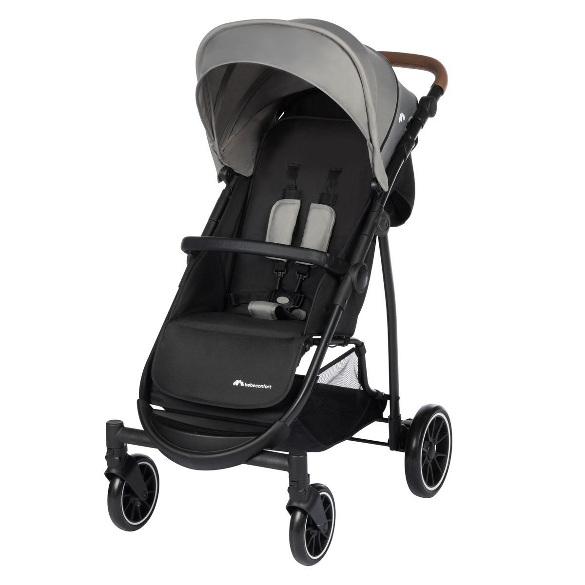 Bebeconfort Sportbuggy Ingenious - Tinted Gray, Sportwagen bis 22 kg mit Liegefunktion & Knickschieber