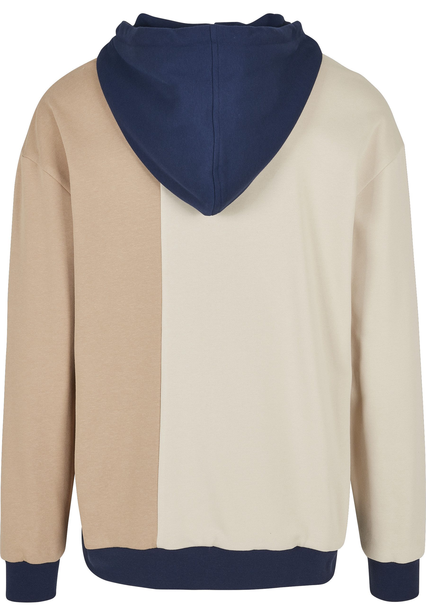 URBAN CLASSICS Kapuzenpullover Urban Classics Herren Oversized Color Block Hoody (1-tlg)