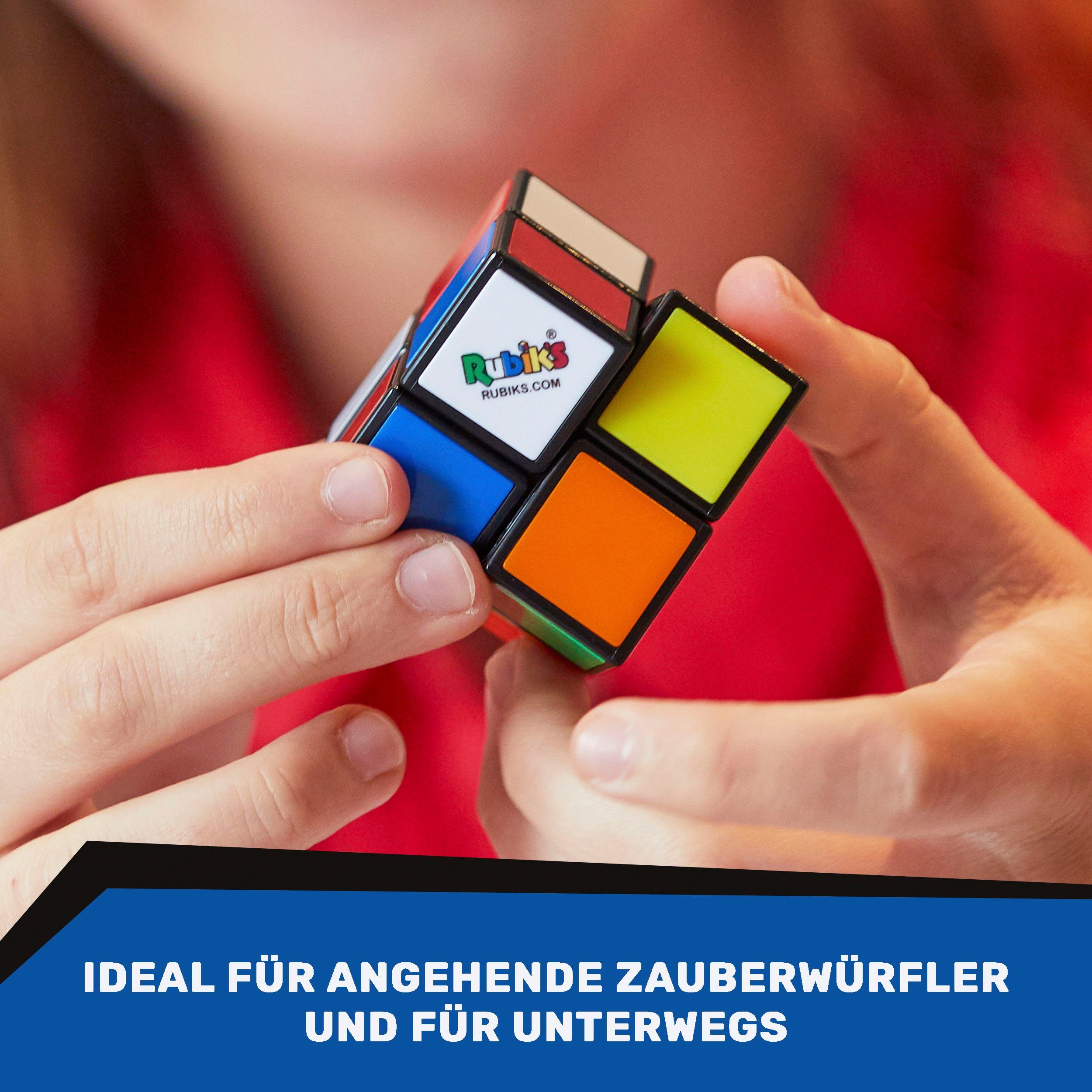 Spin Master Spiel Rubik's - 2x2 Mini, Logikspiel-Würfel