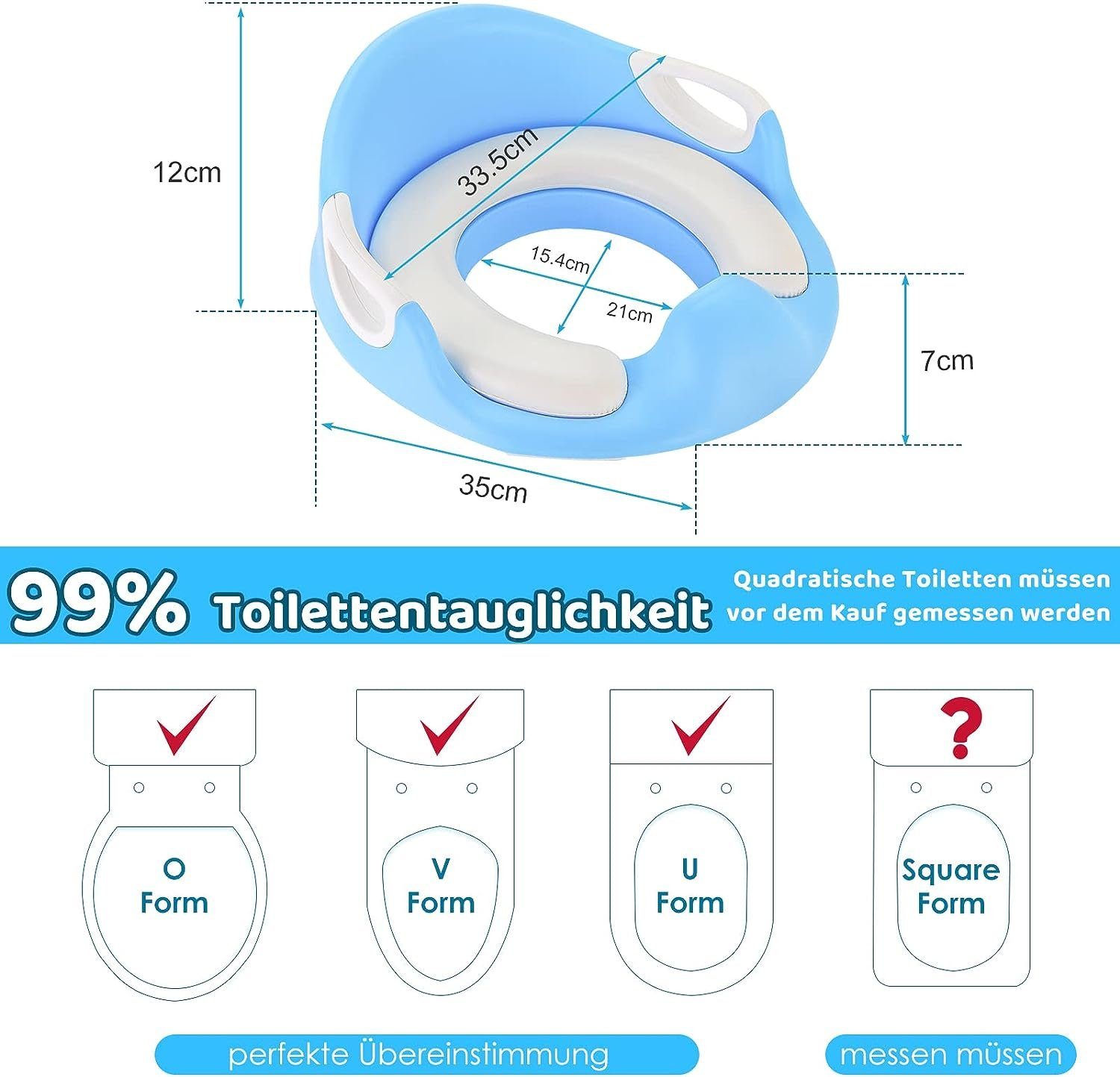 TLGREEN Baby-Toilettensitz Kinder Toilettensitz Premium Kinder günstig online kaufen