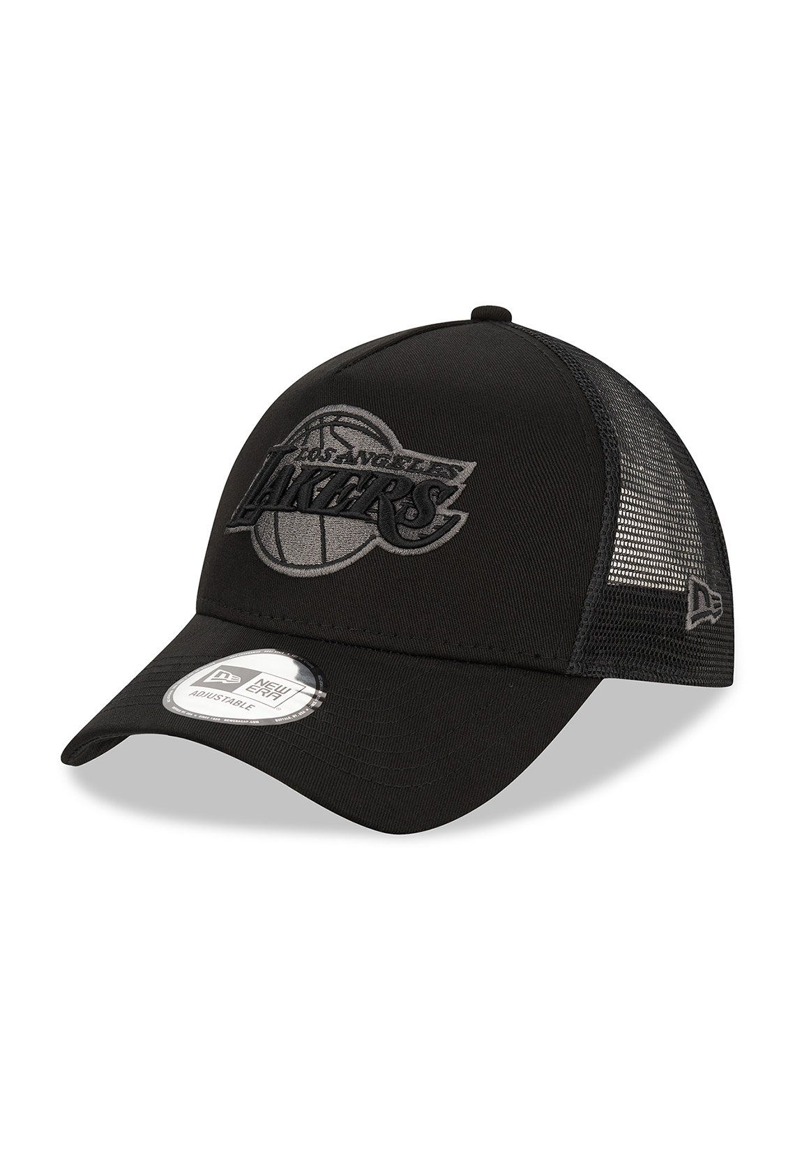New Era Trucker Cap New Era Bob Team Logo Trucker Cap LA LAKERS Schwarz Grau