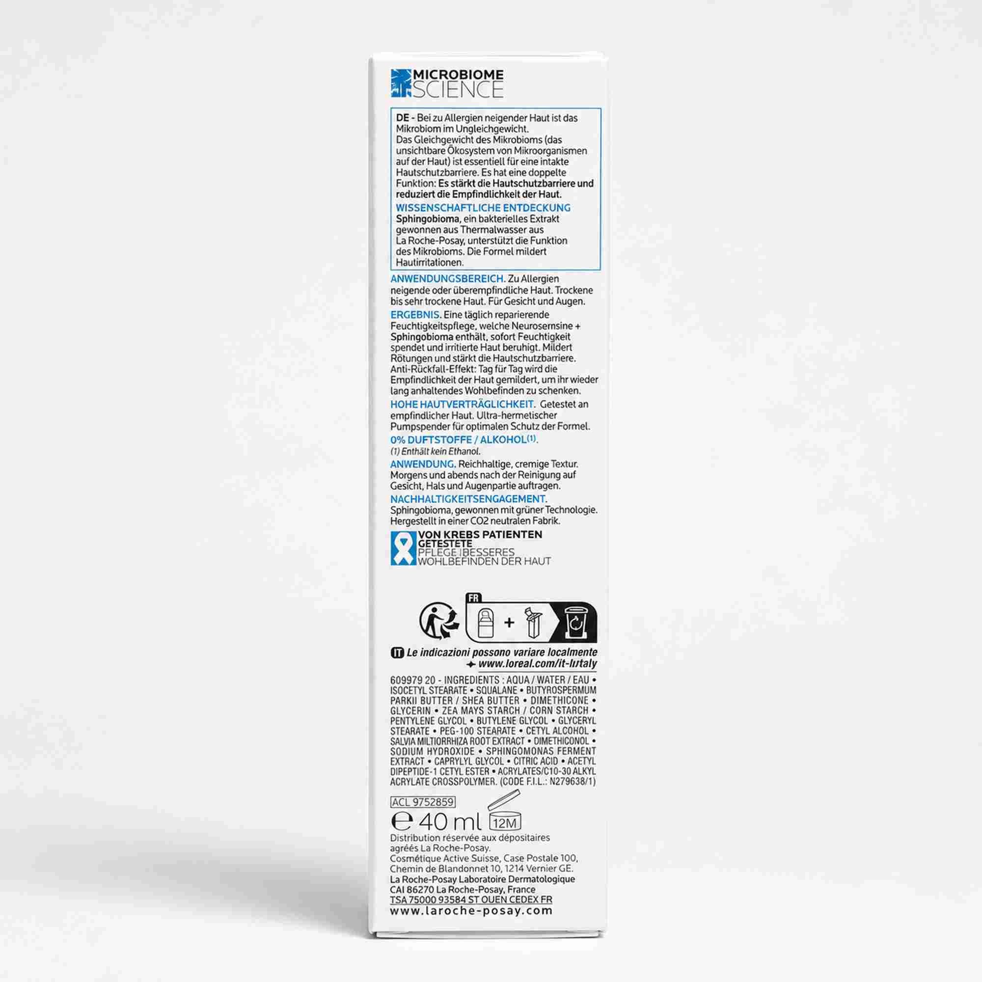 La Roche-Posay Tagescreme LA ROCHE-POSAY Toleriane Dermallergo Gesichtscreme 40ml – Bild 5 von 5