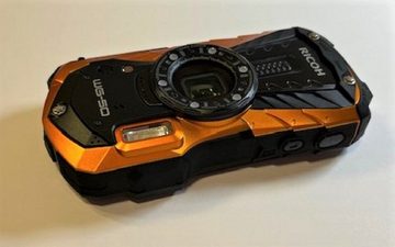 Ricoh WG-50 Digitalkamera orange Kompaktkamera