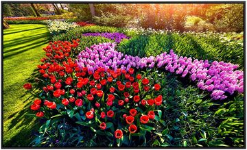 Papermoon Infrarotheizung Blumen im Garten, sehr angenehme Strahlungswärme