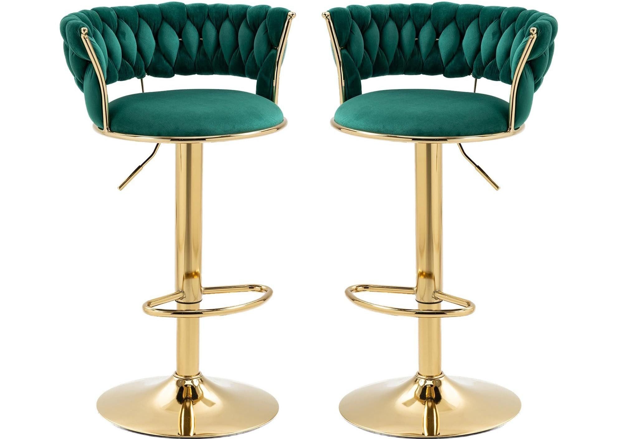 LVHOM Barhocker Set, goldene Stuhlbeine, moderne günstig online kaufen