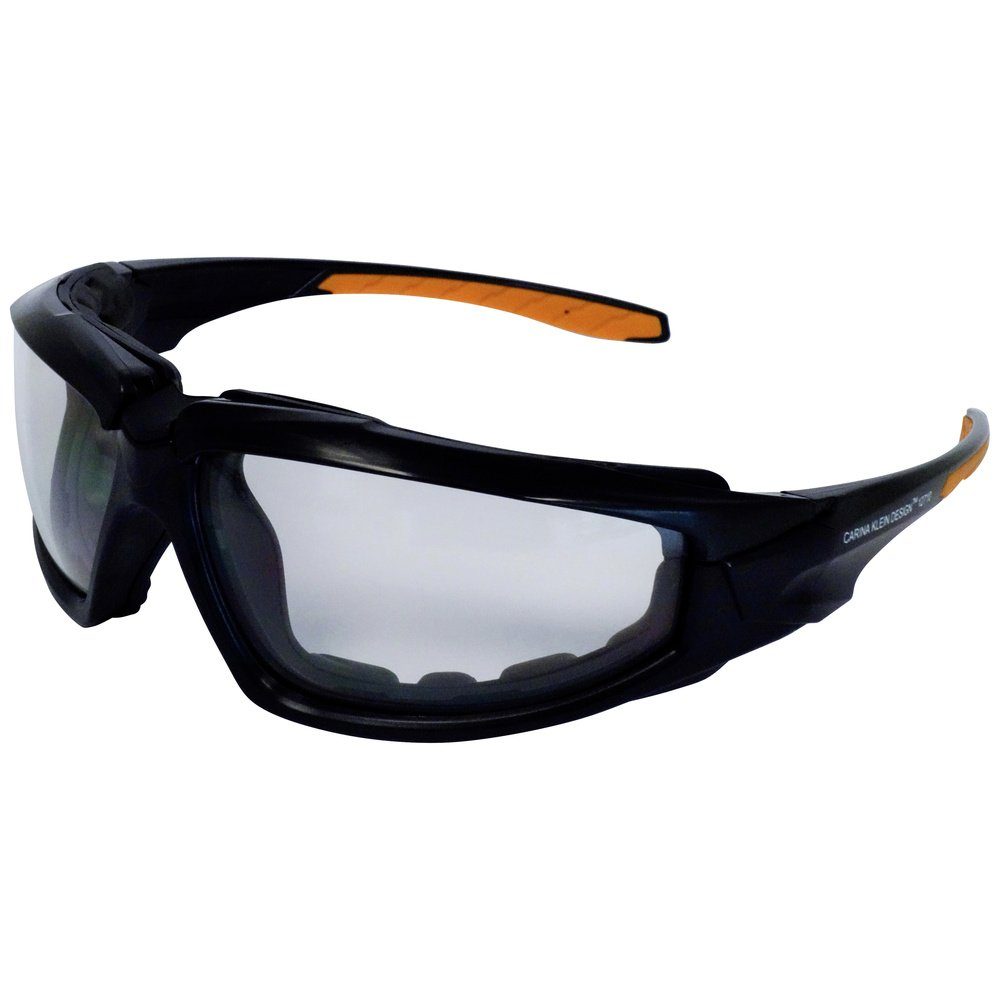 Ekastu Arbeitsschutzbrille Ekastu 277 374 Schutzbrille Schwarz, Orange EN 166-1 DIN 166-1