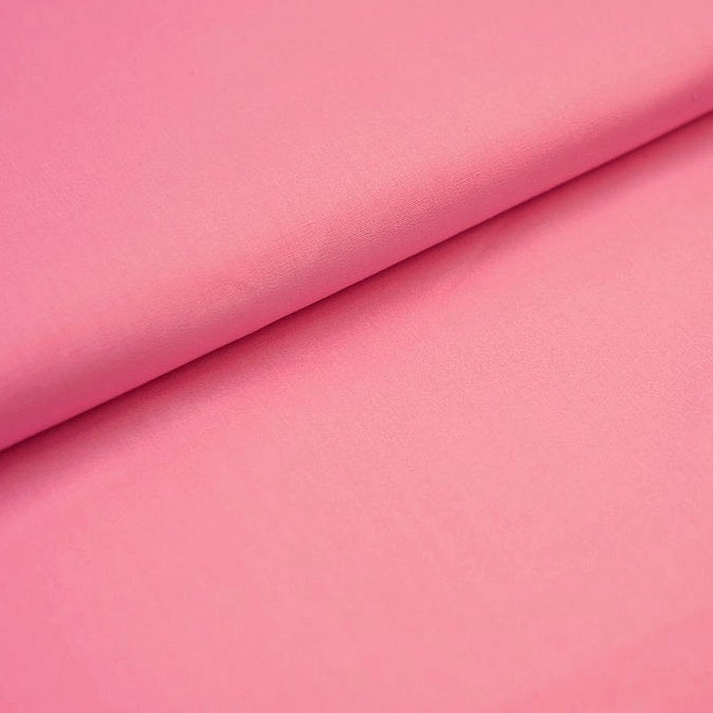larissastoffe Stoff Baumwollstoff Baumwolle uni pink, 9,90 EUR/m, Meterware, 50 cm x 150 cm