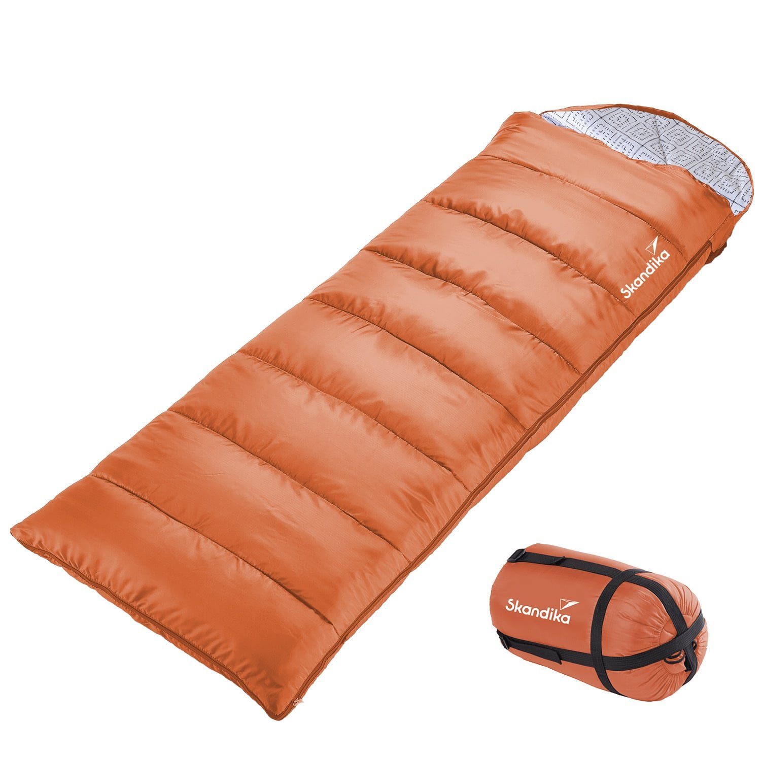 Schlafsack Iceland Cayenne Reißverschluss links, Deckenschlafsack für Erwachsene