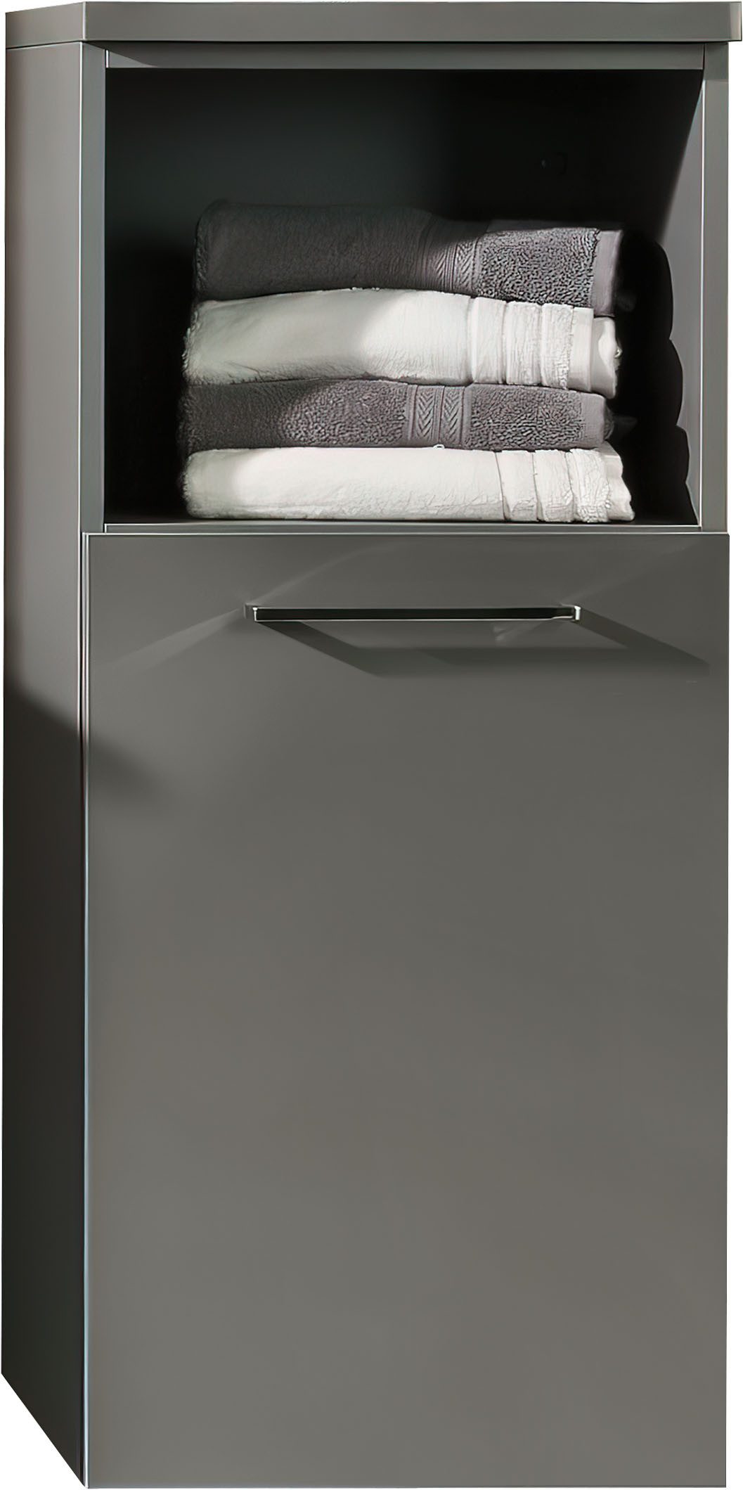 Nolte SPA Hochschrank Lux - Badmöbel Hochschrank (Set, 2-St) Innen/Außenfarbe identisch