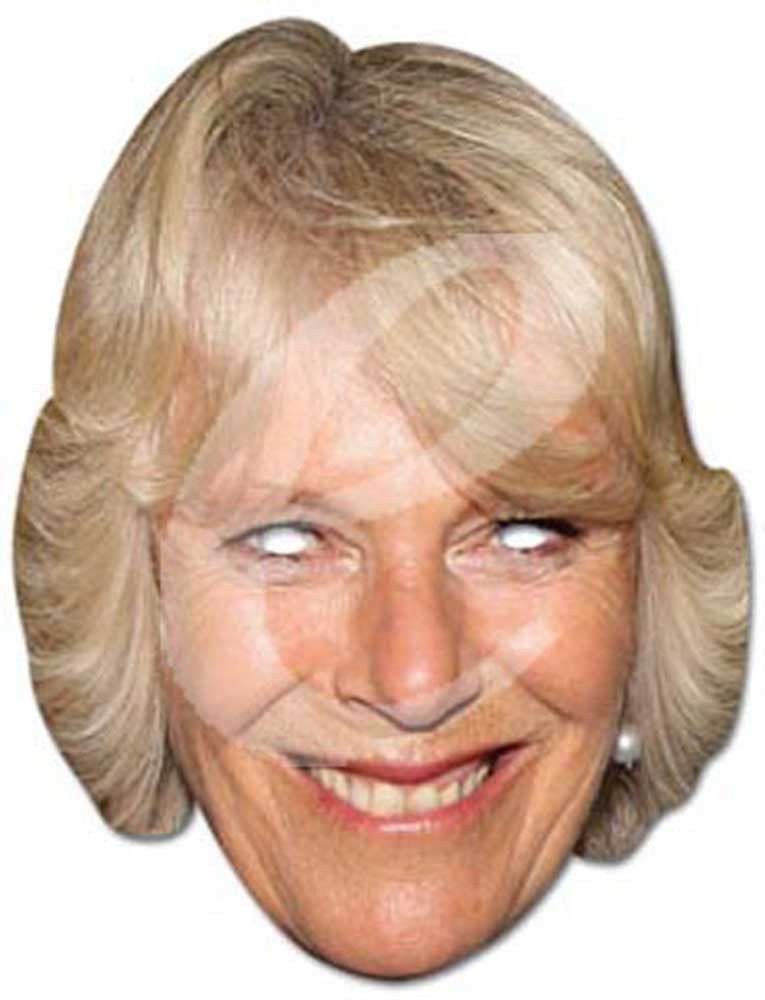Verkleidungsmaske Parker-Bowles, Camilla - Masken - Promi Maske