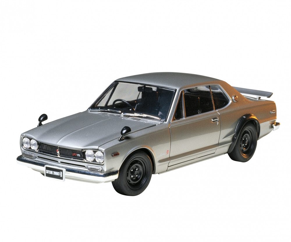 Tamiya Modellbausatz Tamiya Nissan Skyline 2000 GT-R H. T. 1:24 Platik Modellbau Auto Bausa