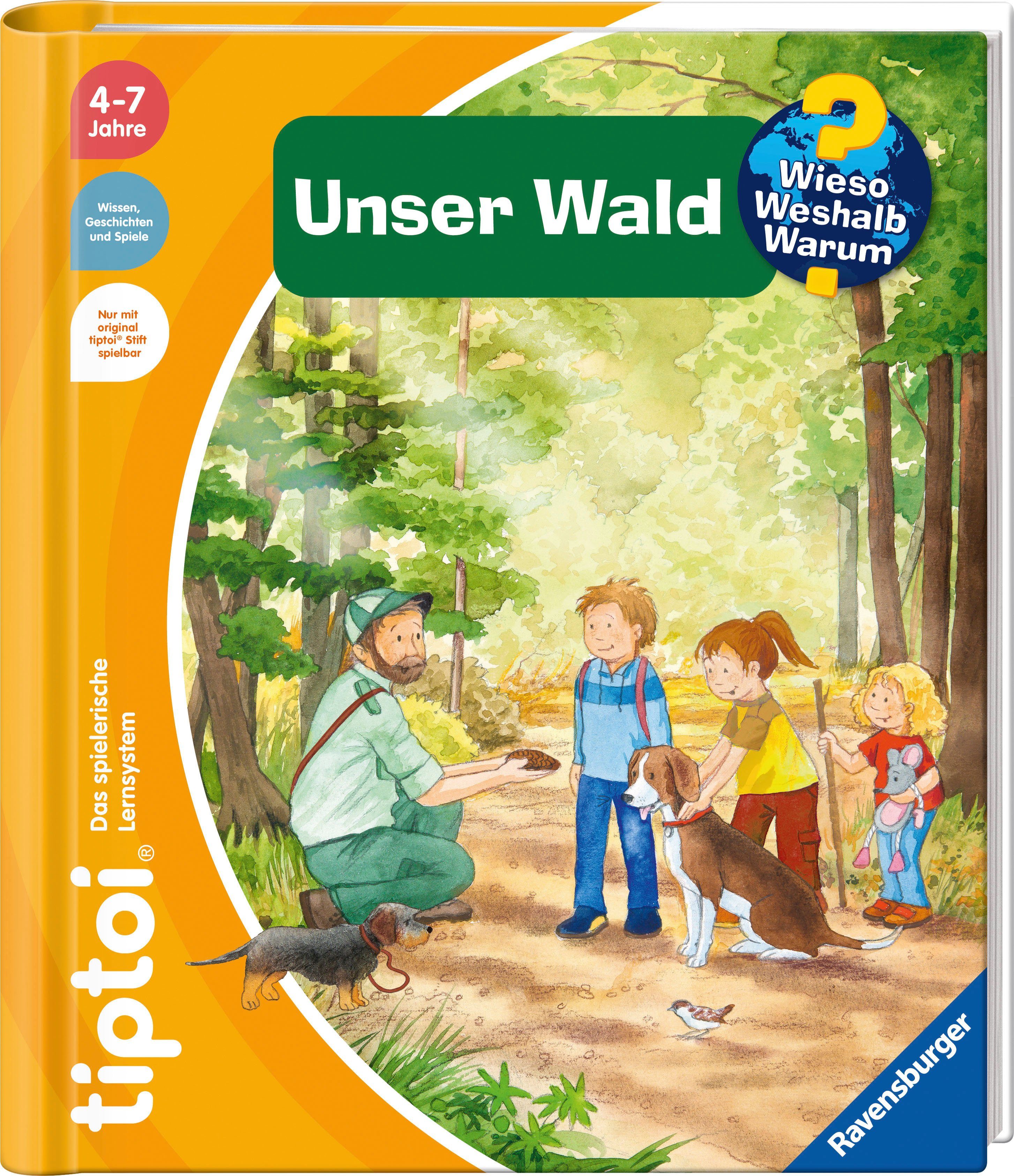 Ravensburger Buch tiptoi® WWW Unser Wald, Made in Europe