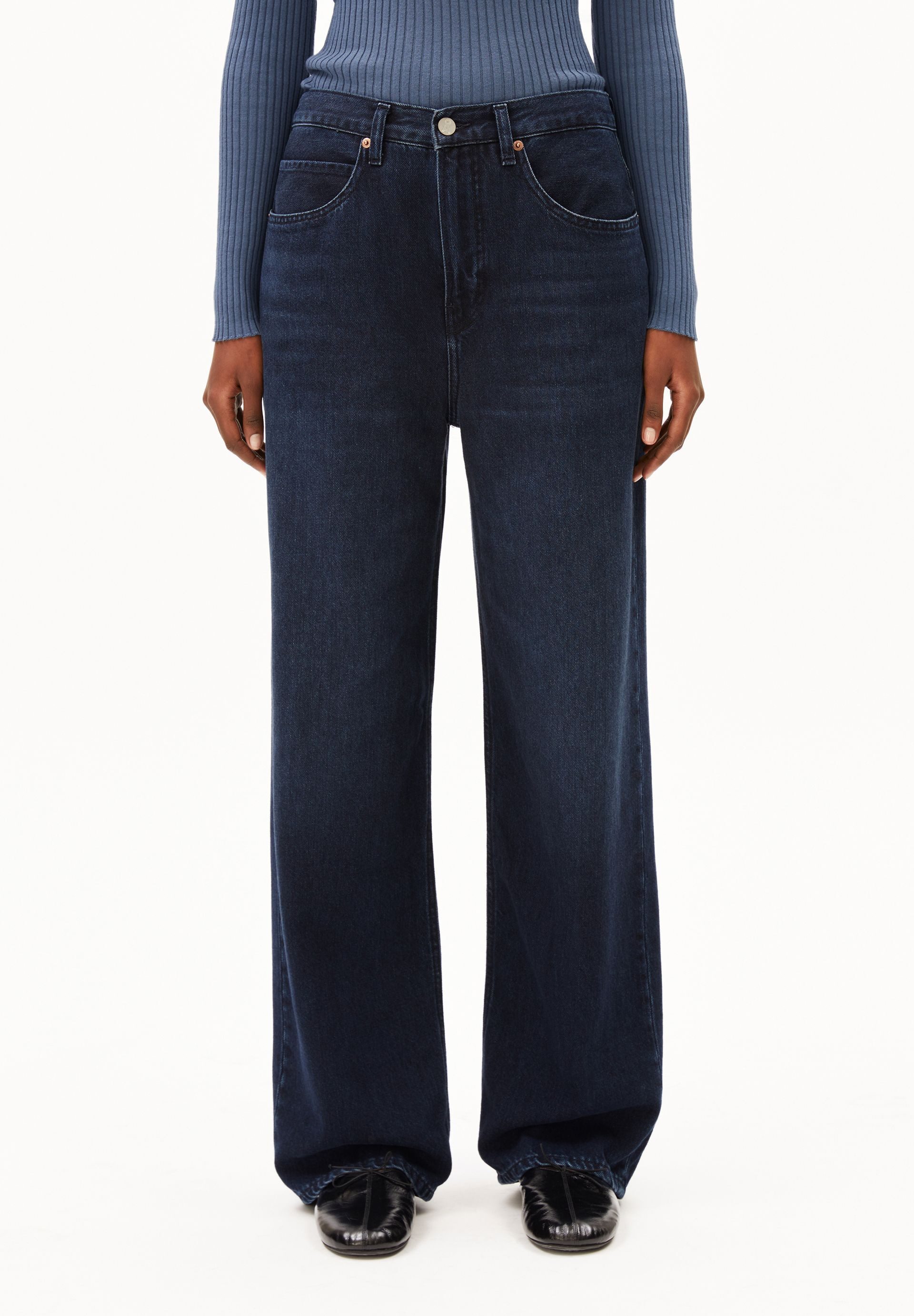 Boyfriend-Jeans HAAYI Jeans aus Bio-Baumwoll Mix non stretch